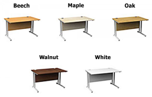 Set Height Desk color options