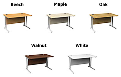 Height Adjustable Desk color options