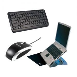 Laptop Stand / Compact Keyboard / Portable Mouse